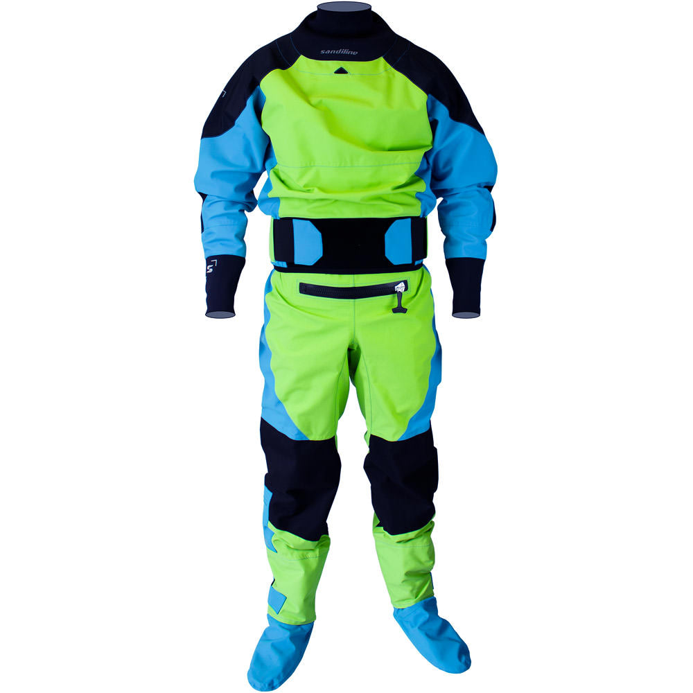 Sandiline Herren Extrem 4L M22 Trockenanzug Grün Blau