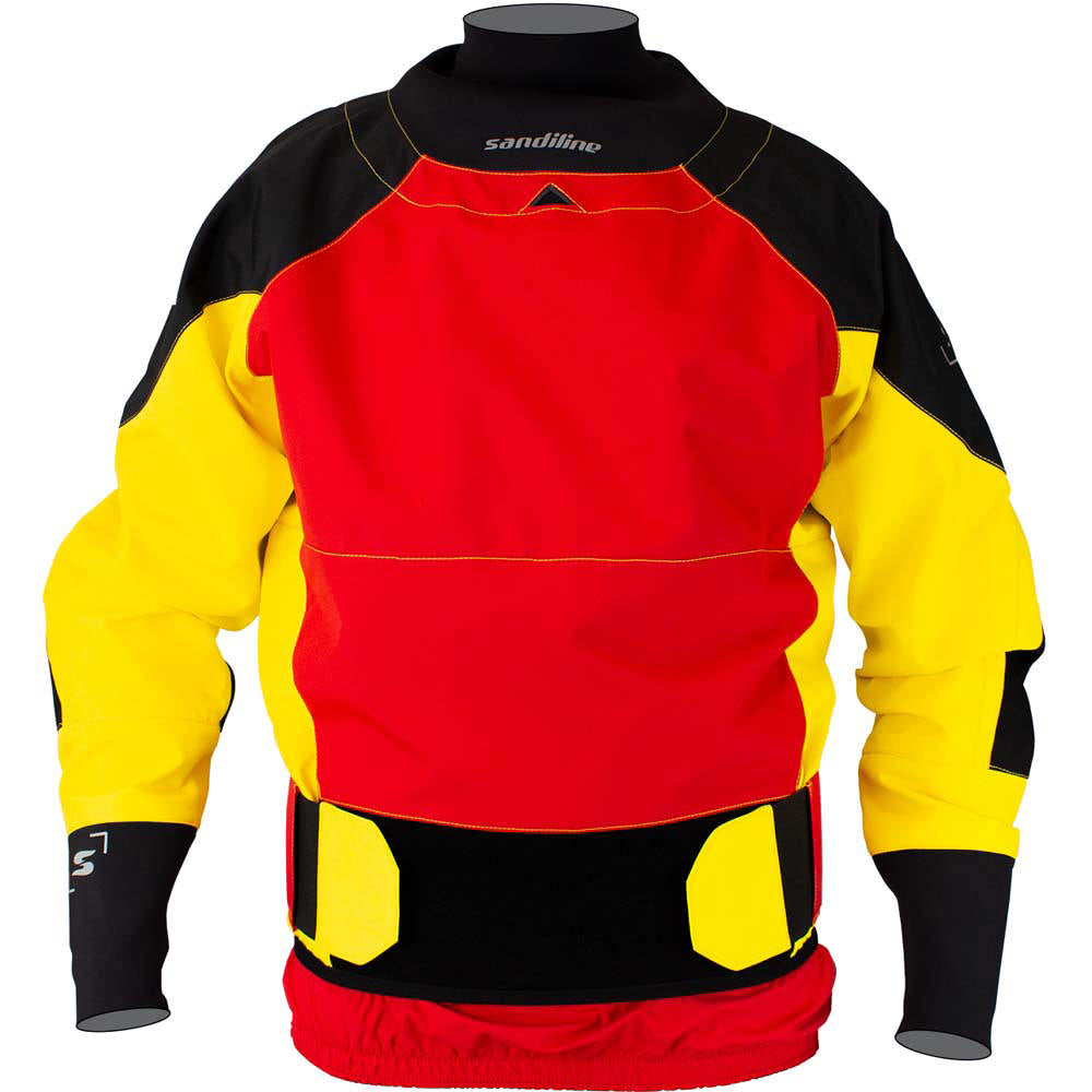Sandiline ExtremeDry 4L-M22 Trockenjacke rot-gelb front