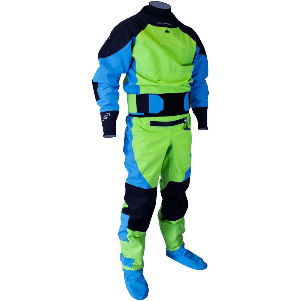 Sandiline Herren Extrem 4L M22 Trockenanzug Grün Blau