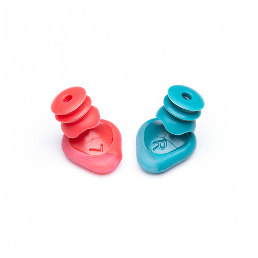 Detaillaufnahme der beiden Dichtungsköpfchen der SurfEars mit den Lamellen