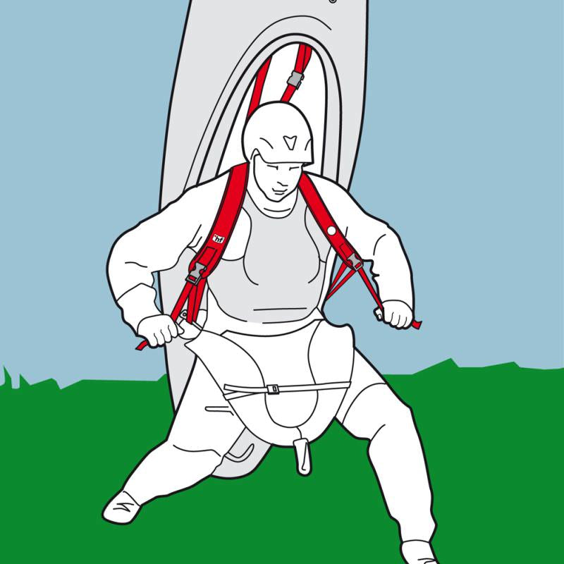 HF Turtle Back Tragesystem