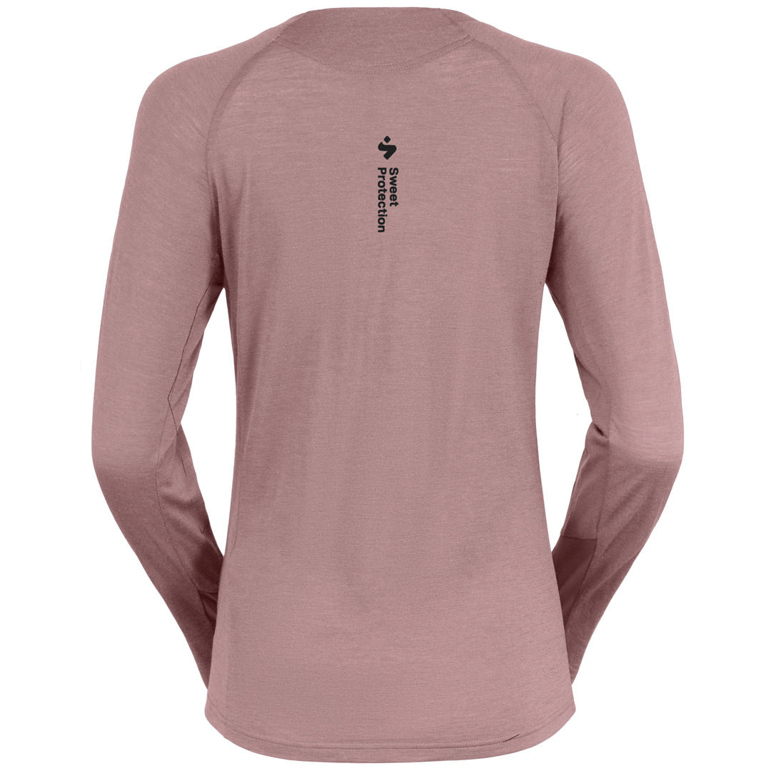 Sweet Hunter Merino Longsleeve Damen Rose Back