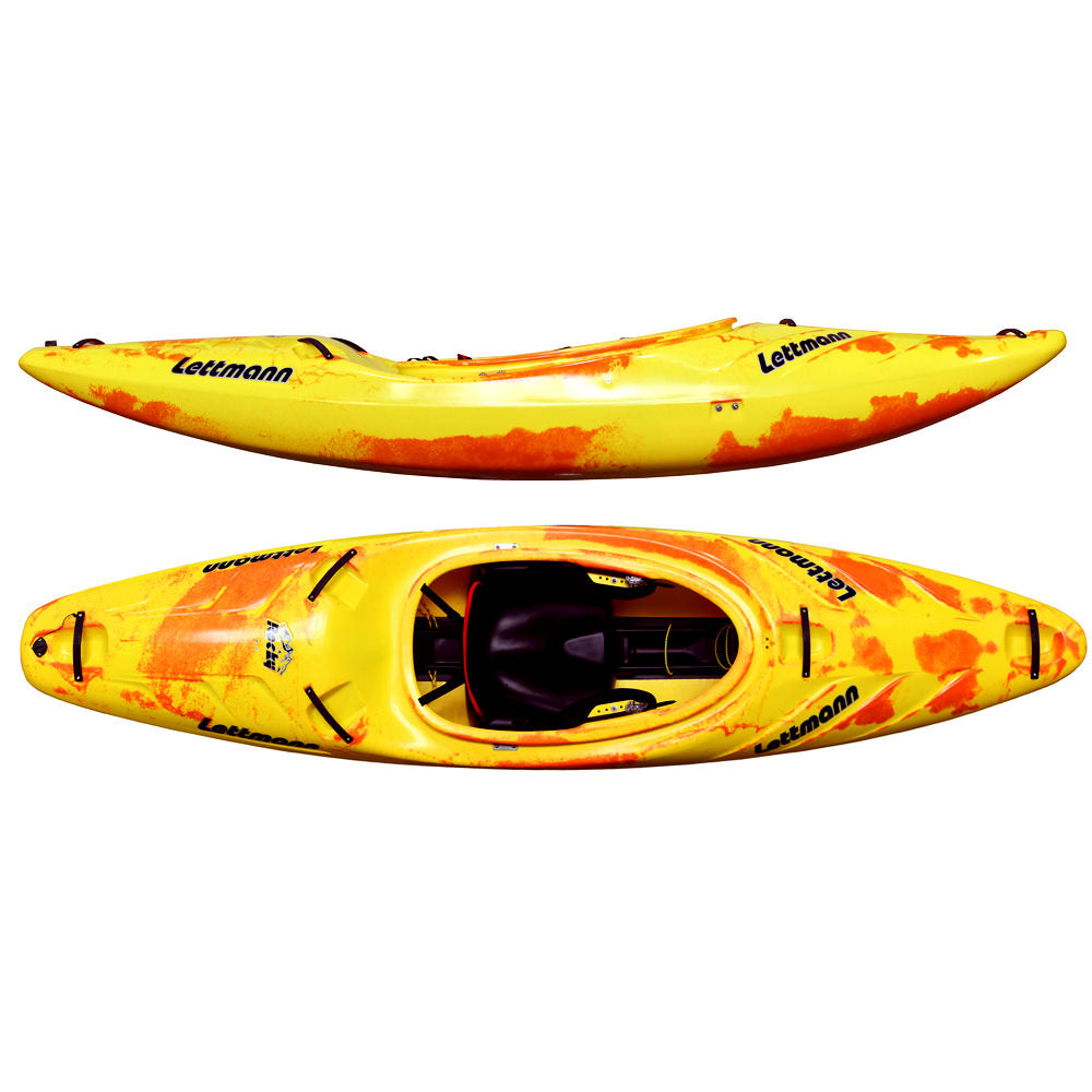 Lettmann Rocky Wildwasserkajak Orange-Gelb