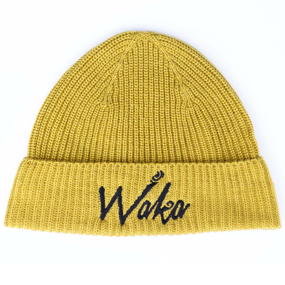 Waka Beanie Kowhai