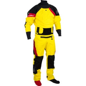 Sandiline Kayak Extrem Trockenanzug gelb rot front