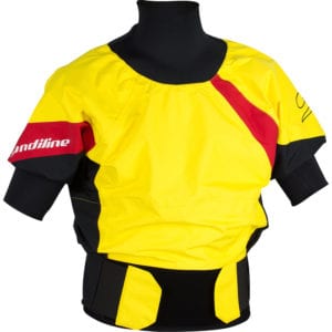 Sandiline Semi Dry Short Sleeve Trockenjacke gelb front