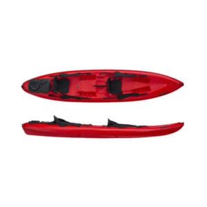 Exo Shark 2 Sport Sit on Top Kajak Rot