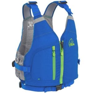 Palm Meander Schwimmweste Blau front 11457