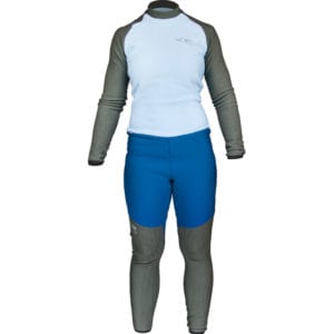 Toasted Thermic Onepiece Womens blau front