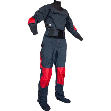 Sandiline Black Edition Frauen Trockenanzug Front Womens Drysuit
